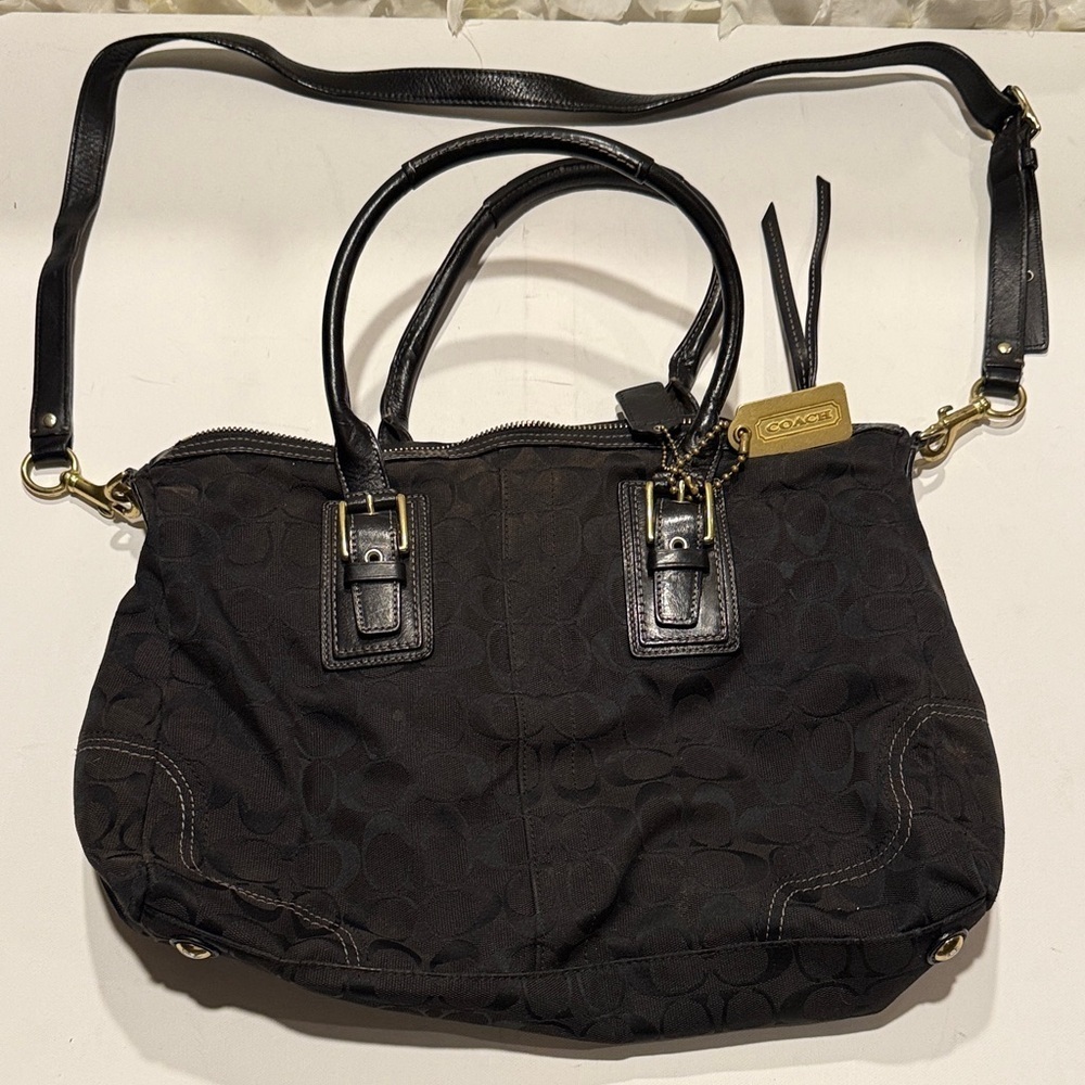 Coach Black Signature Women's Bag